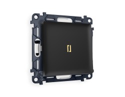 Ambrella Light Комплект механизма 1-клавишного выключателя с подсветкой 3200K Ambrella Volt ALFA MA802010