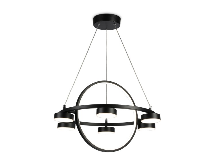 Ambrella Light Люстра подвесная светодиодная LineTech FL51775