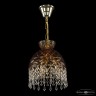 Подвесной светильник с цветным хрусталём 5478/22 G Amber/M-1F Drops Bohemia Ivele Crystal (5478)
