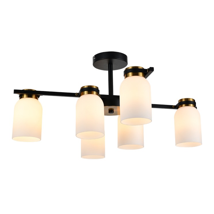 Escada 1151/6P E14*40W Black/Brass