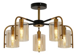 Escada 671/5P E14*40W Black/Gold