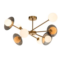 Indigo Потолочный светильник 11020/8C Brass