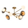 Indigo Потолочный светильник 11020/8C Brass