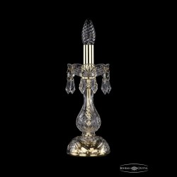 Настольная лампа 1403L/1-27 G Bohemia Ivele Crystal (Стеклянный рожок)