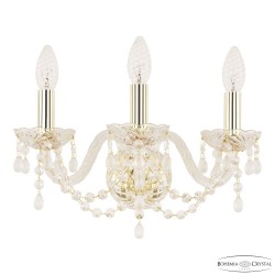 Бра хрустальные 112B/3/141 G V0300 Bohemia Ivele Crystal (Стеклянный рожок)