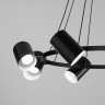 Умная подвесная люстра                      Eurosvet  70147/8 черный Smart
