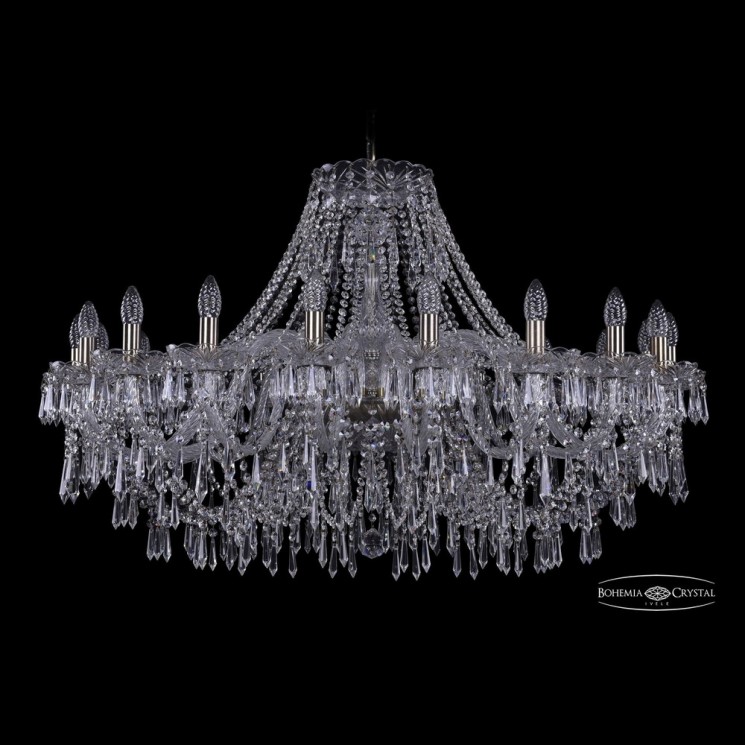 Люстра хрустальная 1403/20/400 Pa Bohemia Ivele Crystal (Стеклянный рожок)