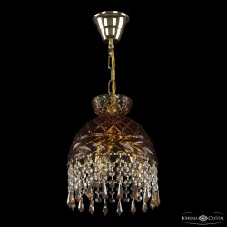 Подвесной светильник с цветным хрусталём 5478/22 G Amber/M-1F Drops K721 Bohemia Ivele Crystal (5478)