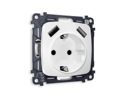 Ambrella Light Комплект механизма электрической розетки Ambrella Volt OMEGA MO129010