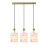 Indigo Подвесной светильник 13036/3P Brass