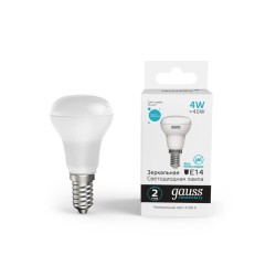 Светодиодная лампа Gauss Рефлекторная 4W 300Lm 4100K E14 6312463124_GAUSS