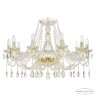 Люстра хрустальная 107/10/300 G Bohemia Ivele Crystal (Стеклянный рожок)