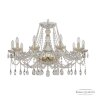 Люстра хрустальная 107/10/300 G Bohemia Ivele Crystal (Стеклянный рожок)