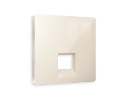 Ambrella Light Лицевая панель для компьютерной/телефонной розетки RJ-45/RJ-11 QUANT Ambrella Volt ALFA AP3120