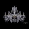 Люстра хрустальная 1403/6/240 G Bohemia Ivele Crystal (Стеклянный рожок)