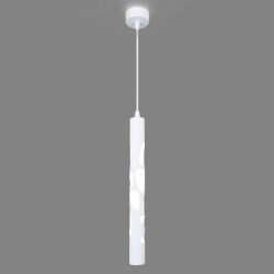 Подвесной светодиодный светильник в стиле минимализм                      Eurosvet  DLR037 12W 4200K белый матовый