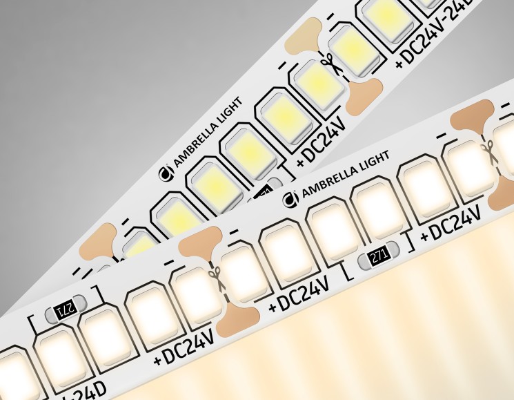 Ambrella Light Светодиодная лента GS3501 2835 240Led 22W 24V IP20 3000K GS GS3501