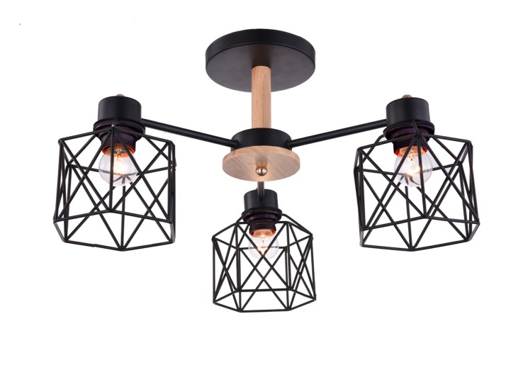 Escada 508/3PL E27*60W Black