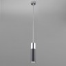 LED светильник подвесной в стиле лофт                      Eurosvet  50135/1 LED хром/черный