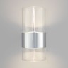 Настенный светильник                      Eurosvet  40021/1 LED хром/прозрачный