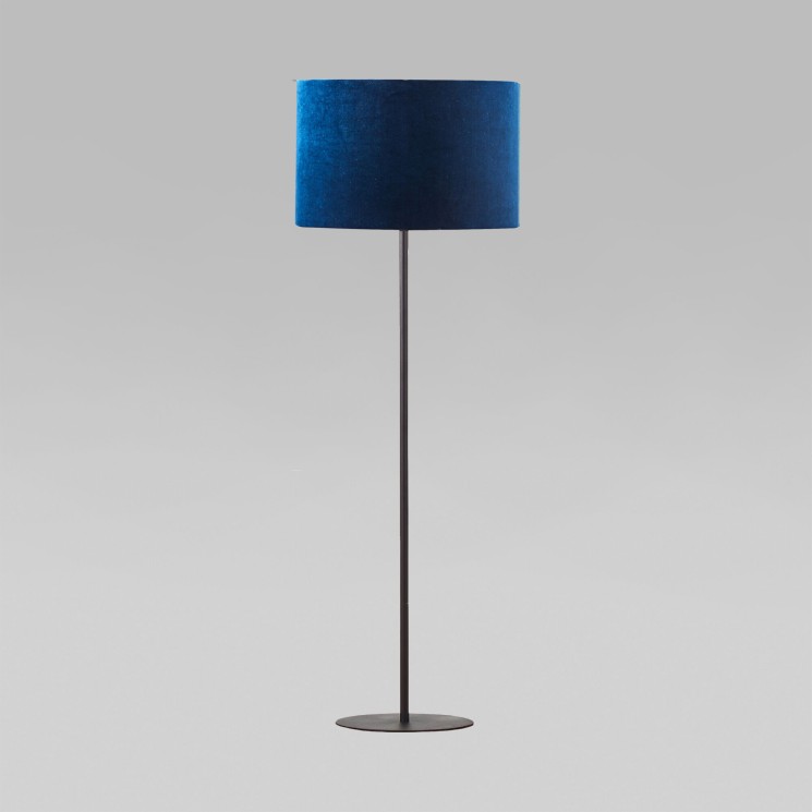 Напольный светильник с тканевым абажуром                      TK Lighting  5279 Tercino Blue
