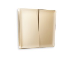 Ambrella Light Лицевая панель для 2-клавишных выключателей QUANT Ambrella Volt ALFA AP6030
