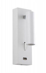 Crystal Lux Бра Crystal Lux CLT 210W USB WH