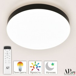 Светильник 3315.XM-30W Black APL LED (Toscana LUX)