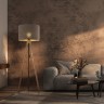 Напольный светильник с тканевым абажуром                      TK Lighting  16019 Grand