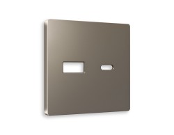 Ambrella Light Лицевая панель для розетки 2USB тип A+C QUANT Ambrella Volt ALFA AP6410