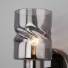Настенный светильник со стеклянным плафоном                      Eurosvet  20120/1 чёрный жемчуг