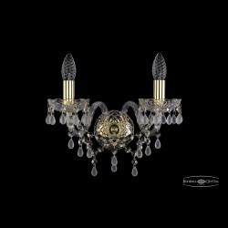 Бра хрустальные 1410B/2/141 G V0300 Bohemia Ivele Crystal (Стеклянный рожок)