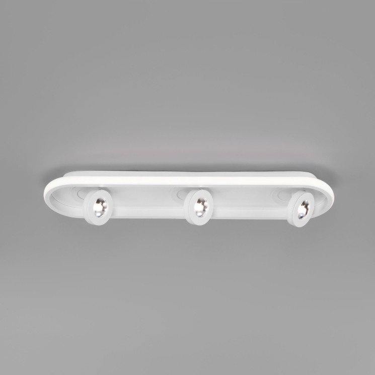 Потолочный светодиодный светильник в стиле лофт                      Eurosvet  20123/3 LED белый