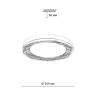 Настенно-потолочный светильник СОНЕКС INFINITA 7728/112L