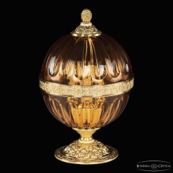 Подвесной светильник с цветным хрусталём 5680L/17 G Amber/M-1H Bohemia Ivele Crystal (5680)