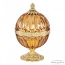 Подвесной светильник с цветным хрусталём 5680L/17 G Amber/M-1H Bohemia Ivele Crystal (5680)