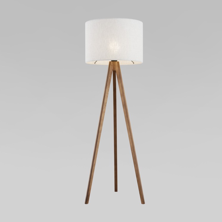 Напольный светильник с тканевым абажуром                      TK Lighting  16004 Grand