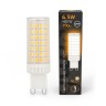 107309106 Лампа Gauss G9 AC185-265V 6.5W 770Lm 3000K керамика LED 1/10/200