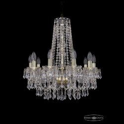 Люстра хрустальная 1403/10/195/h-60 G Bohemia Ivele Crystal (Стеклянный рожок)