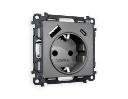 Ambrella Light Комплект механизма электрической розетки Ambrella Volt ALFA MA660010