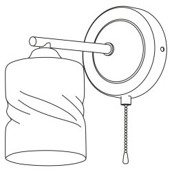 Citilux Клод CL137312 Бра с выключателем