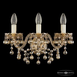 Бра хрустальные 1409B/3/141 G M721 Bohemia Ivele Crystal (Стеклянный рожок)