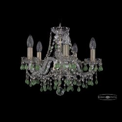 Люстра хрустальная 1410/5/141 Pa V5001 Bohemia Ivele Crystal (Стеклянный рожок)