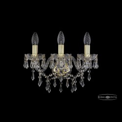 Бра хрустальные 1403B/3/141 G Bohemia Ivele Crystal (Стеклянный рожок)