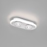 Потолочный светодиодный светильник в стиле лофт                      Eurosvet  20123/2 LED белый