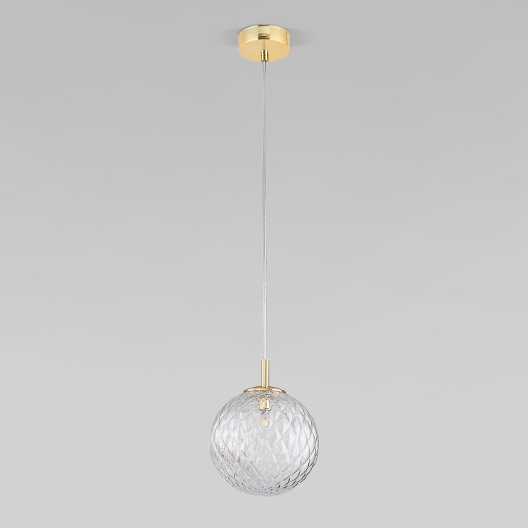 Подвесной светильник со стеклянными плафонами                      TK Lighting  4609 Cadix Gold