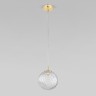 Подвесной светильник со стеклянными плафонами                      TK Lighting  4609 Cadix Gold