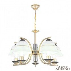 Люстра 301240/5 Bk/Gd Arte Milano (Подвесные)