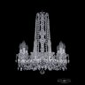 Люстра хрустальная 1402/10/160/h-59 Ni Bohemia Ivele Crystal (Стеклянный рожок)