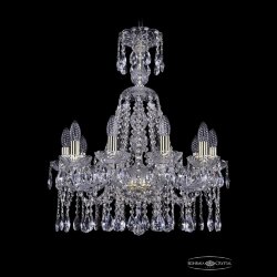 Люстра хрустальная 1413/10/200/XL-66 G Bohemia Ivele Crystal (Стеклянный рожок)